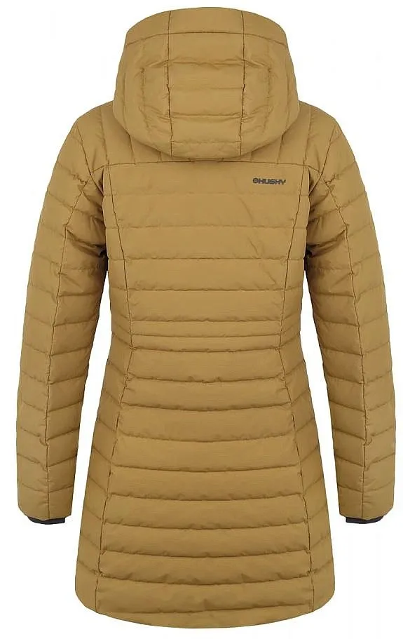 coat Husky Daili L - Dark Mustard - women´s