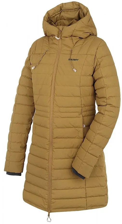 coat Husky Daili L - Dark Mustard - women´s