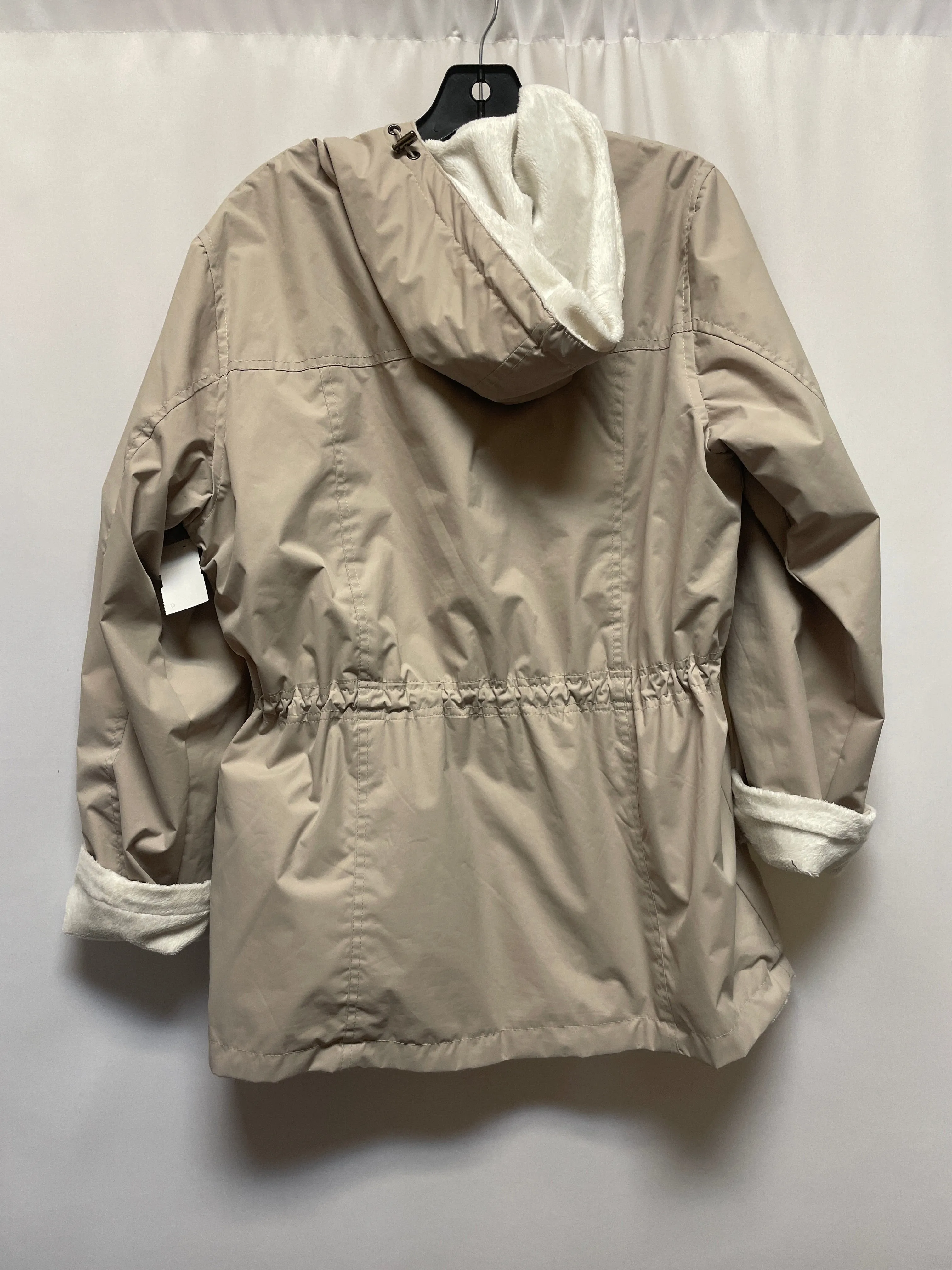 Coat Parka By Clothes Mentor In Beige, Size: M