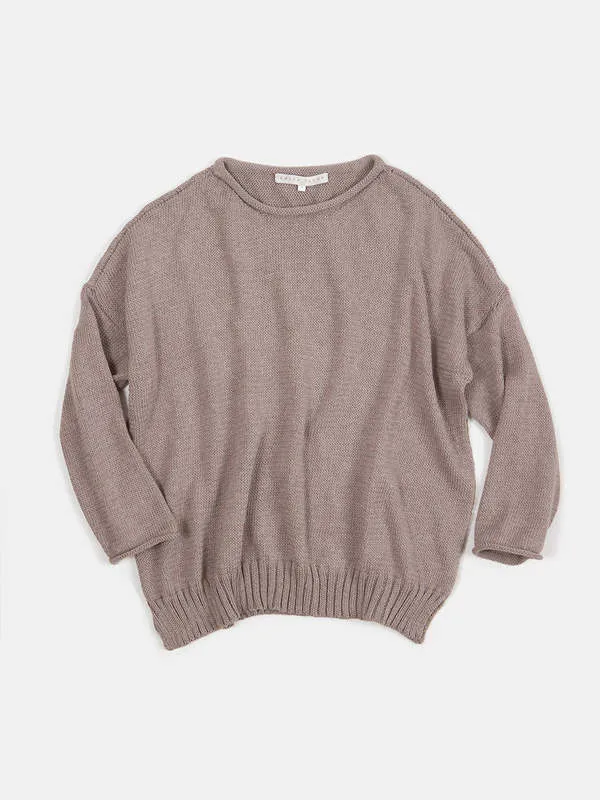 Cotton Rollneck Sweater - Doe