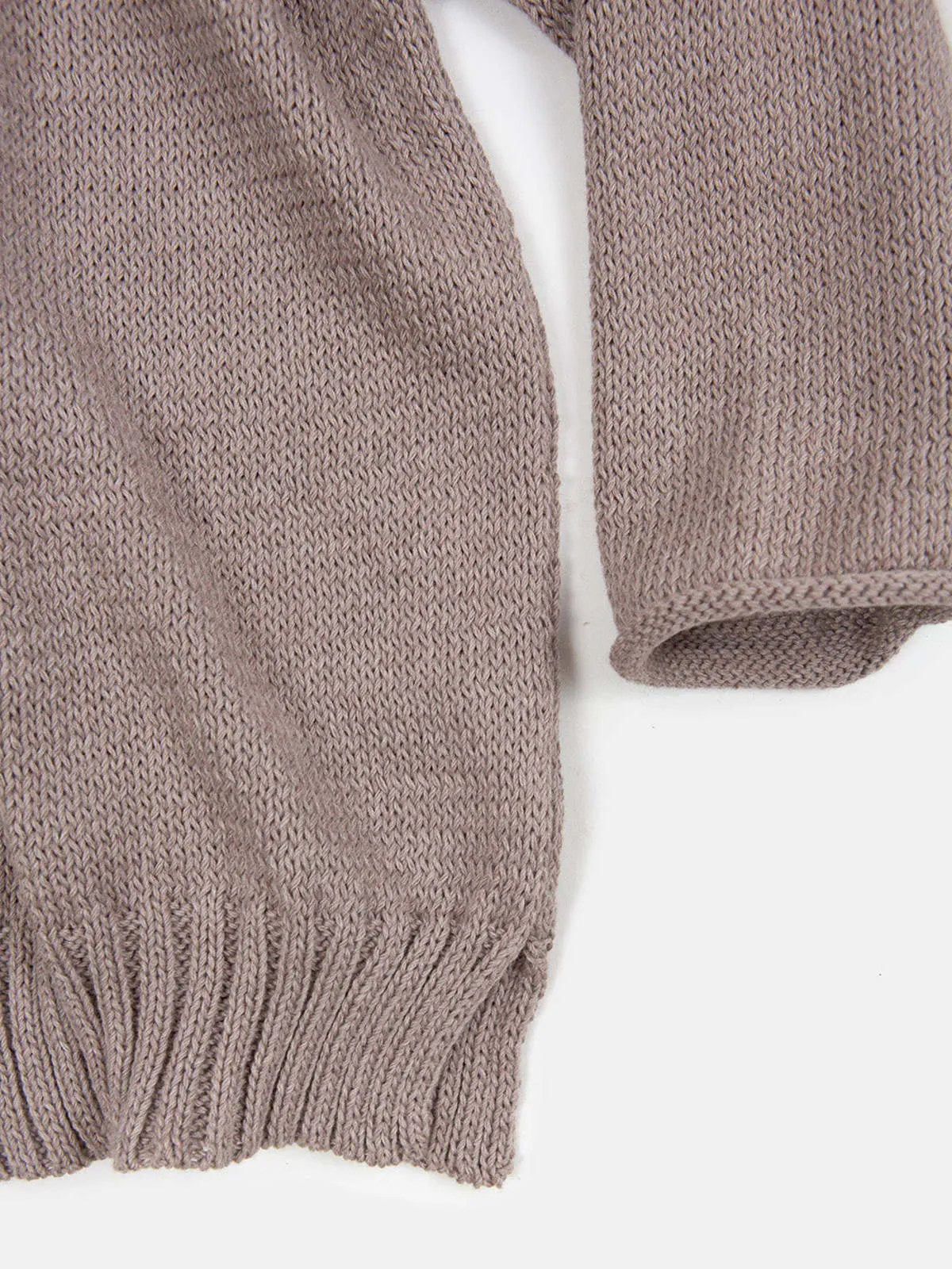 Cotton Rollneck Sweater - Doe