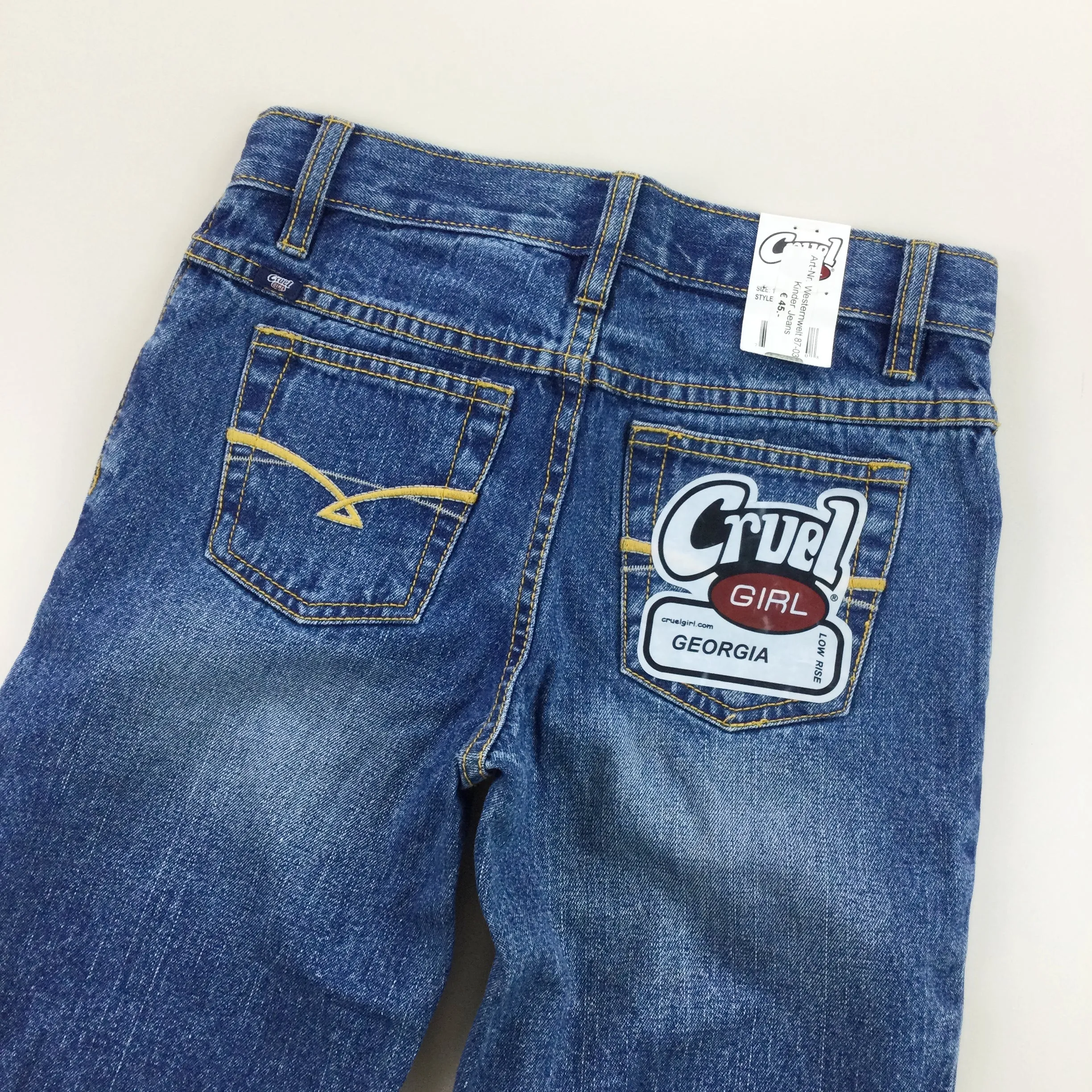 Cruel Girl 'Georgina' Low Rise Jeans - 12S