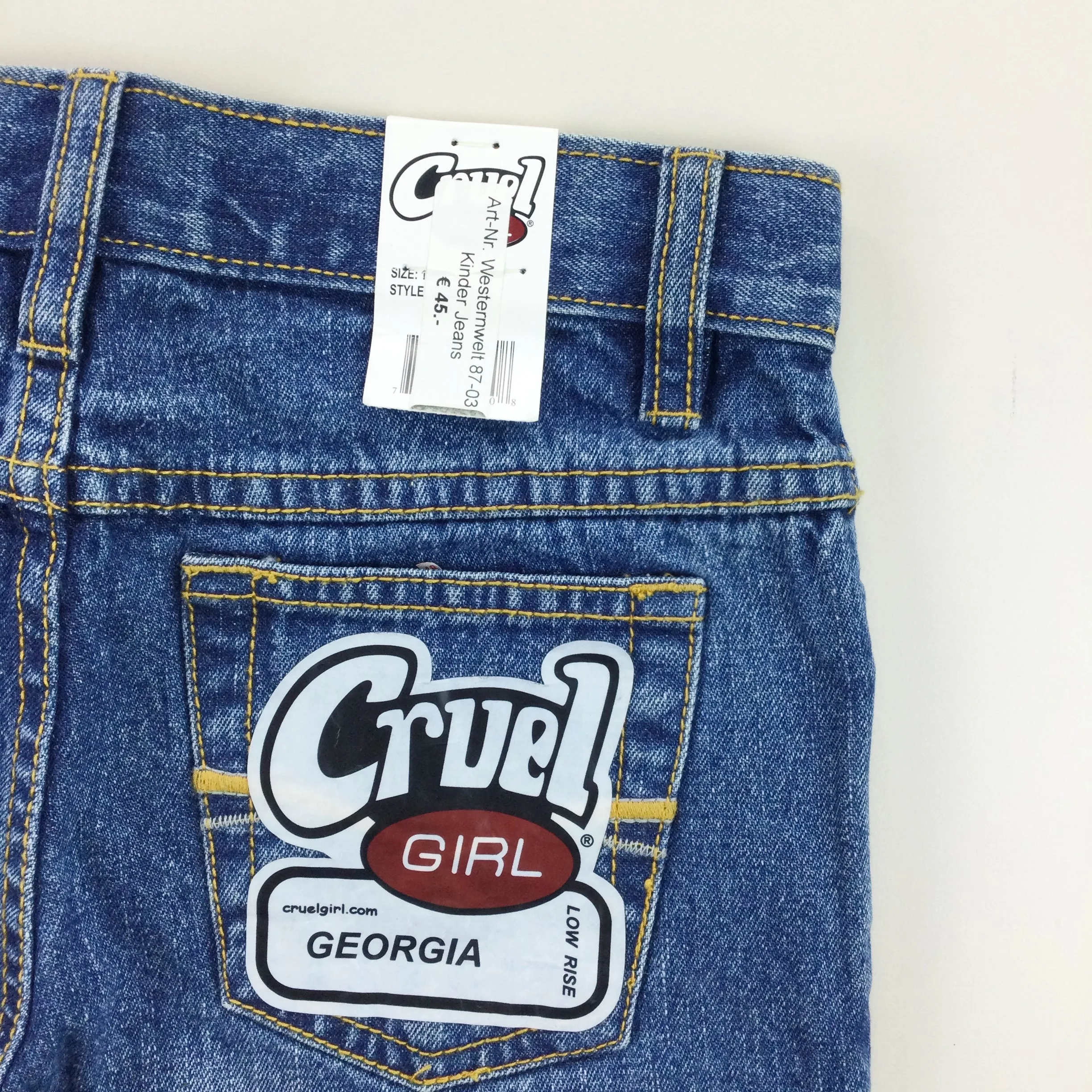 Cruel Girl 'Georgina' Low Rise Jeans - 12S