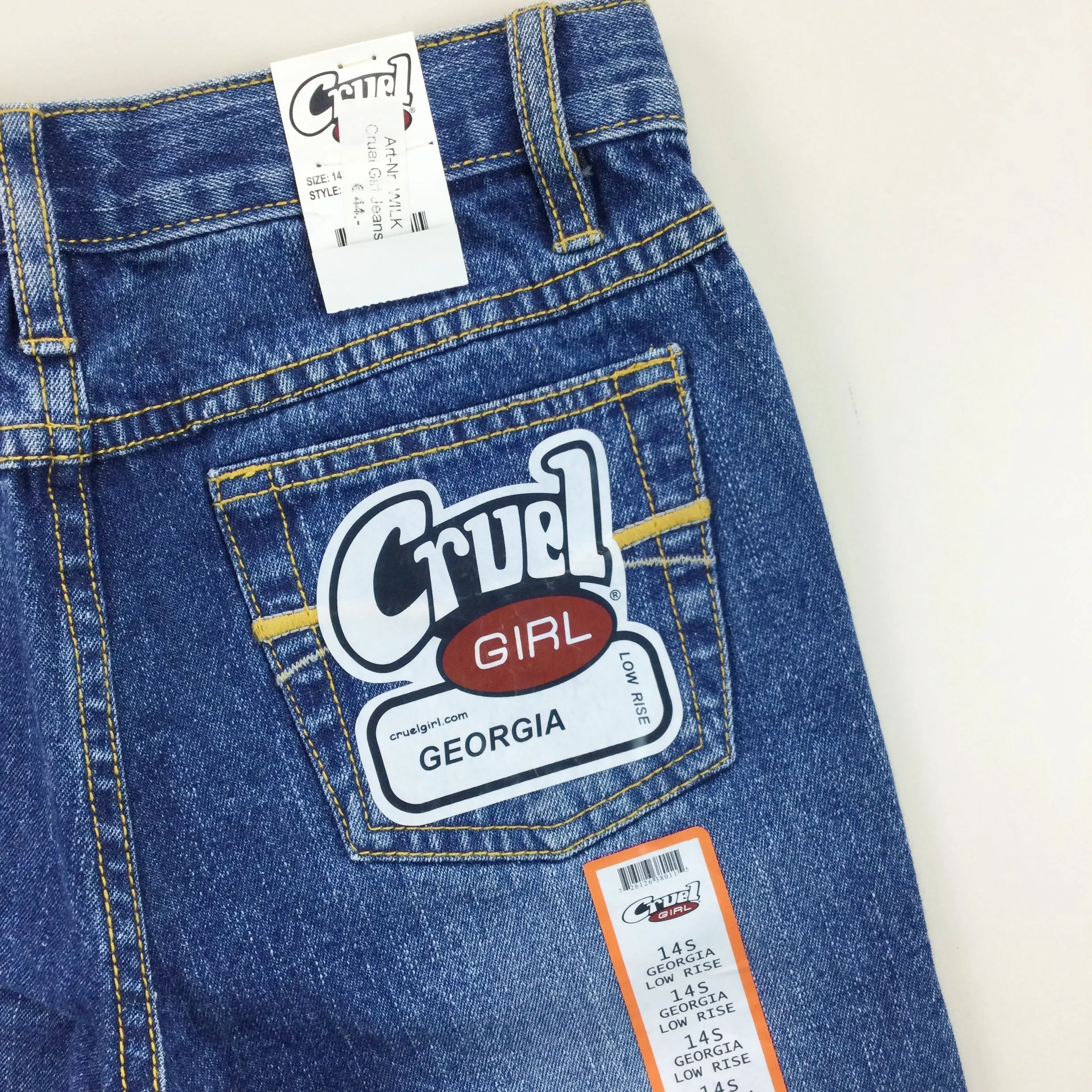 Cruel Girl 'Georgina' Low Rise Jeans - 14S