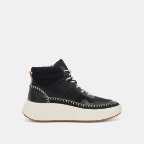 DALEY SNEAKERS BLACK MULTI SUEDE - re:vita