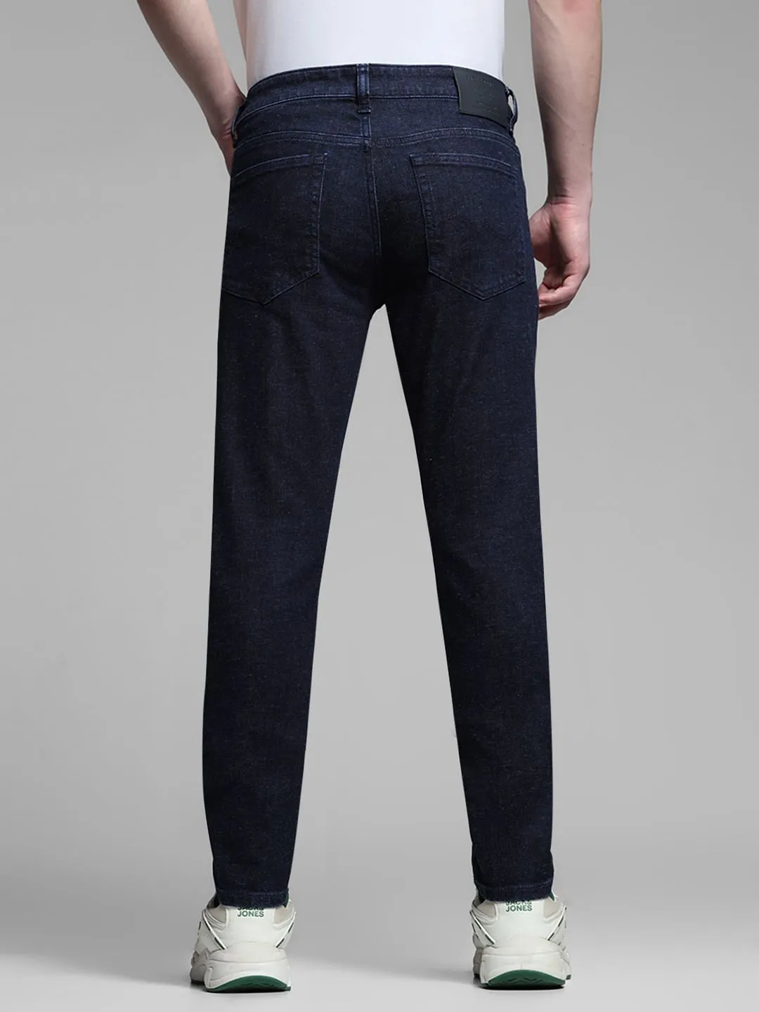 Dark Blue Low Rise Glenn Slim Fit Jeans