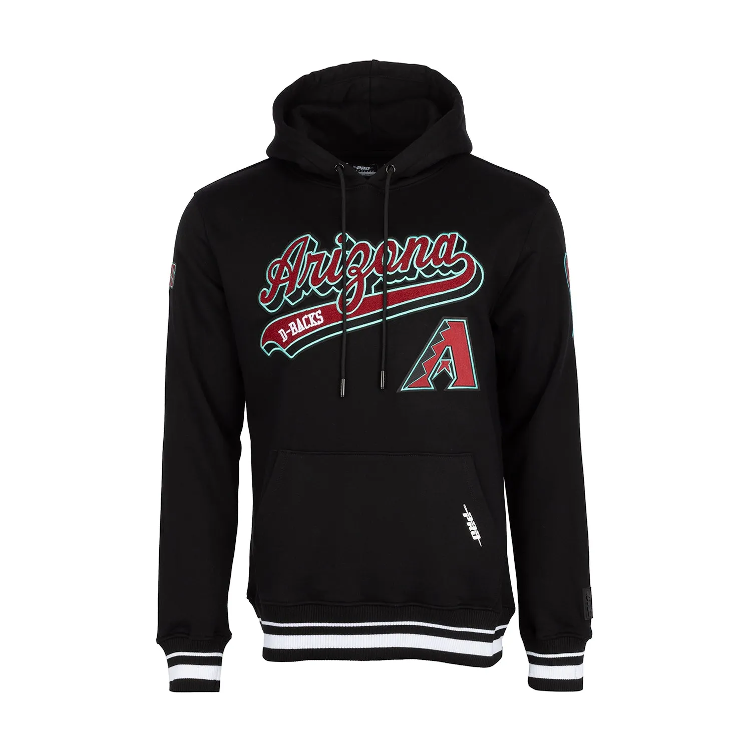 Diamondbacks Script Tail Hoody - Mens