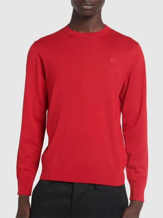 Dsquared2   Crewneck wool sweater 