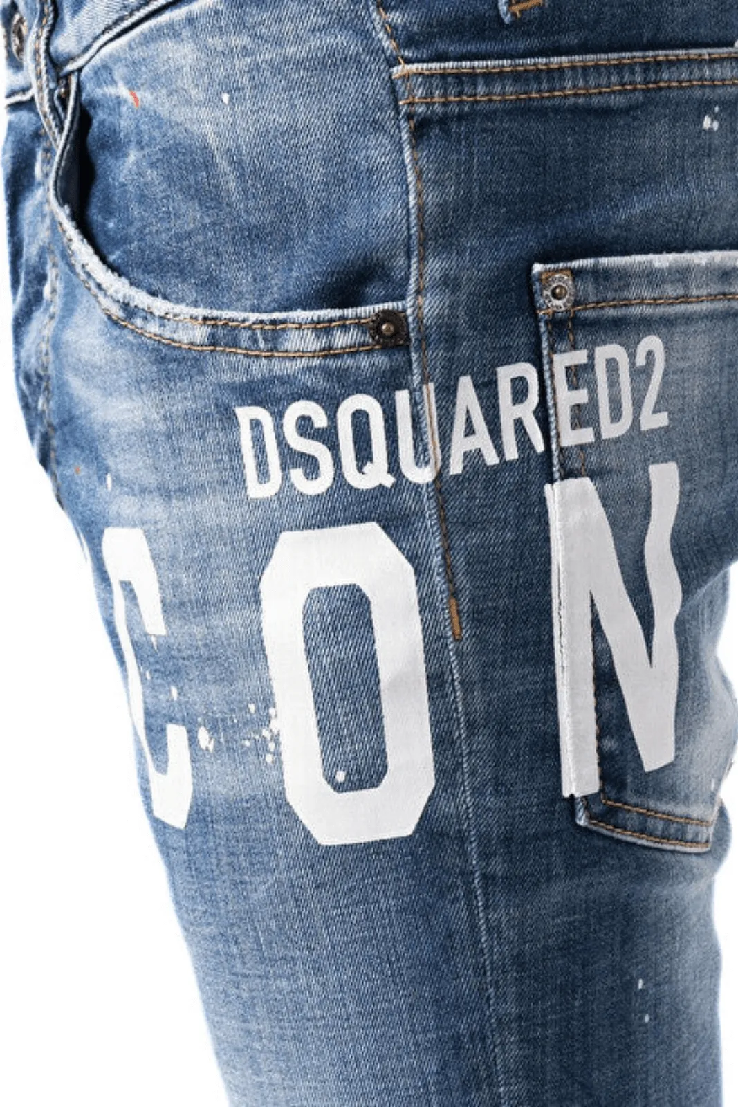 Dsquared2 Logo Icon Skater man Jeans Dark blue