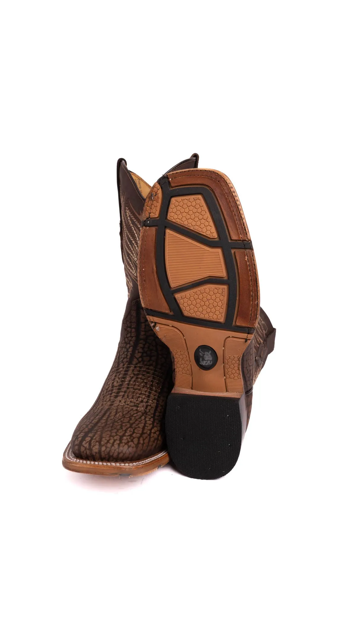 Duque Cuello De Toro Square Toe Cowboy Boot FINAL SALE