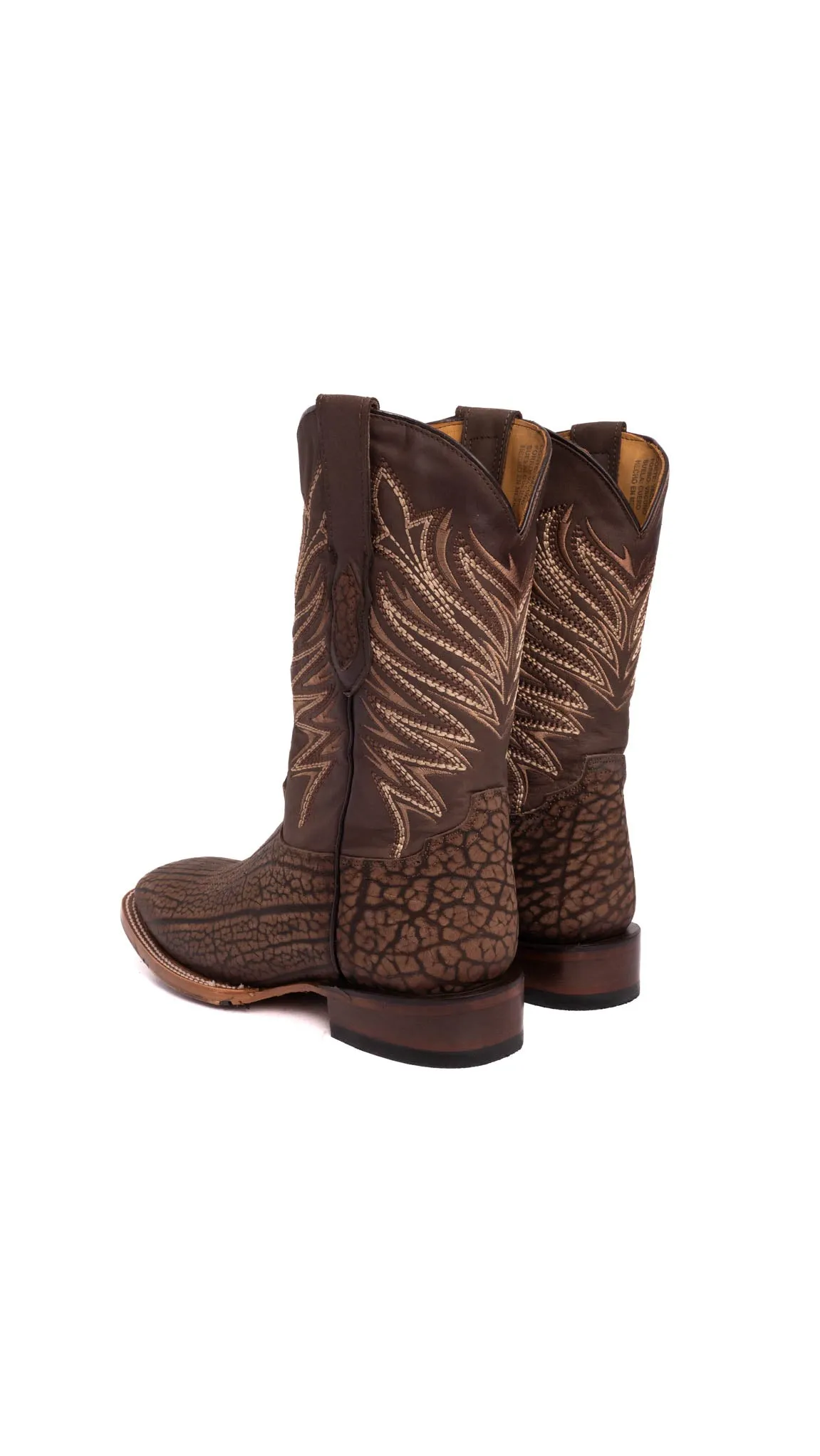 Duque Cuello De Toro Square Toe Cowboy Boot FINAL SALE