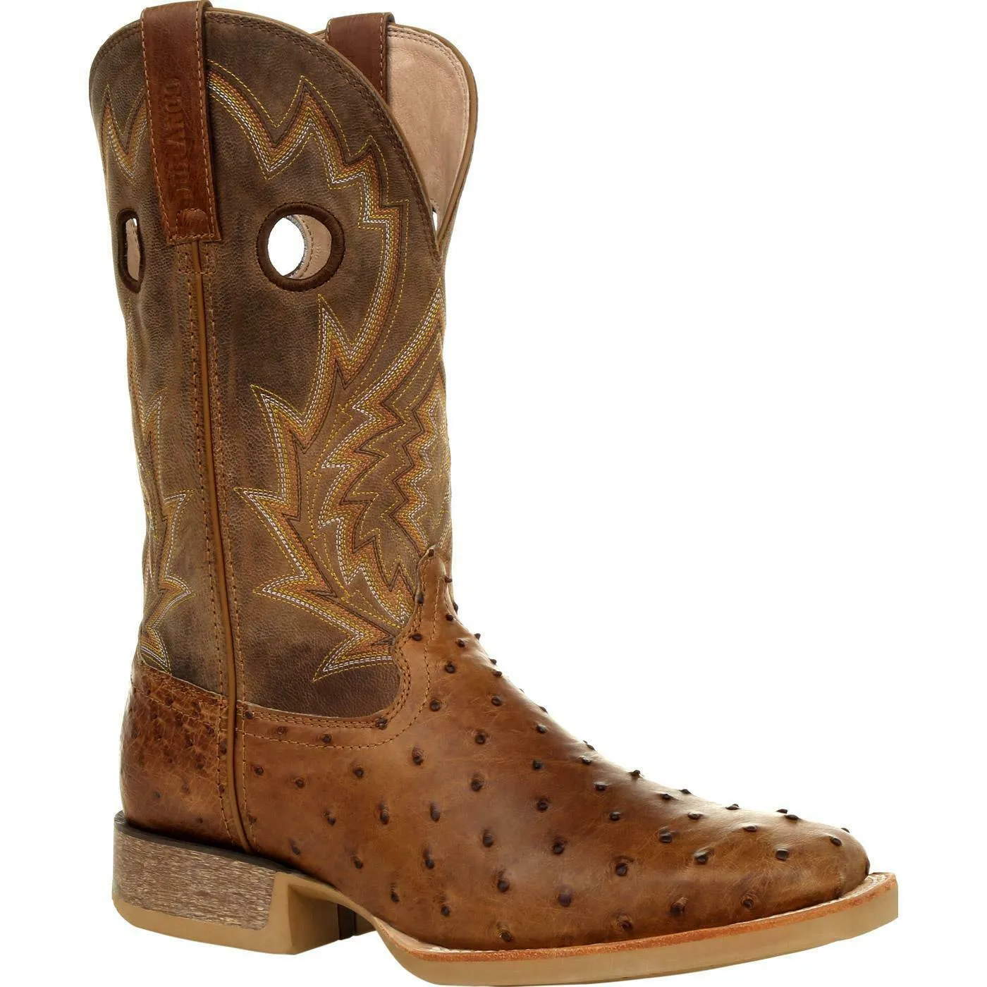 Durango Rebel Pro Tobacco Full-Quill Ostrich Western Boot DDB0307