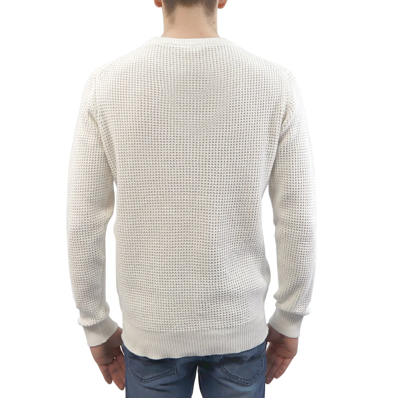 EGG WHITE KNIT SWEATER