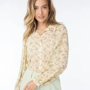 Ella Button Front Blouse