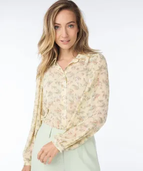 Ella Button Front Blouse