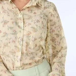 Ella Button Front Blouse