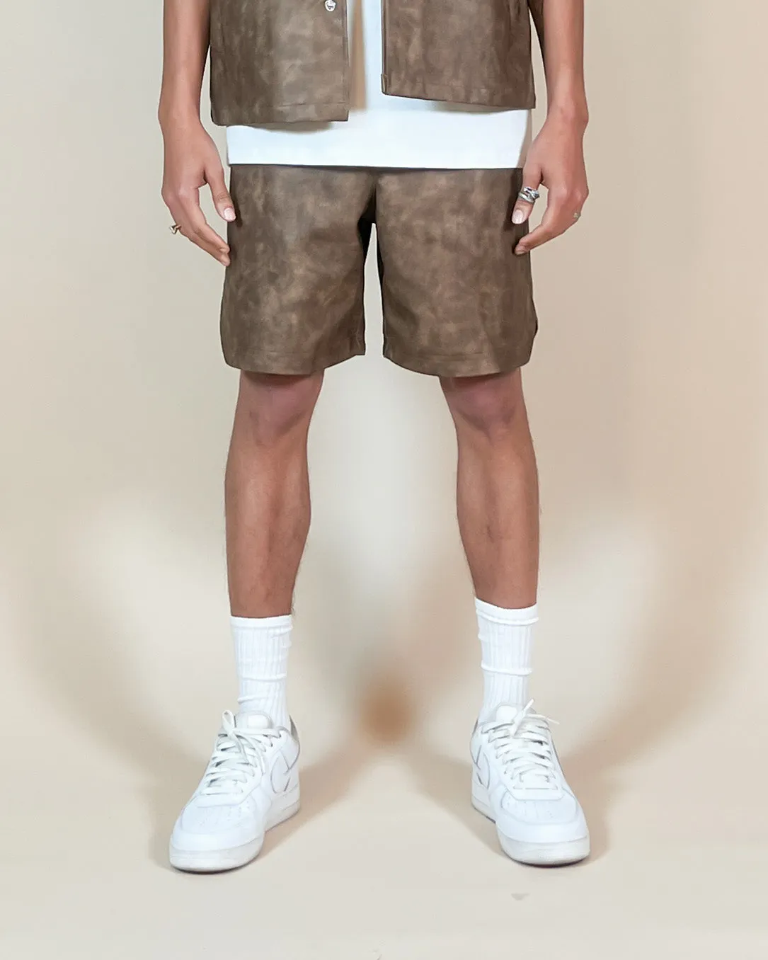 EPTM LUXE SHORTS - BROWN