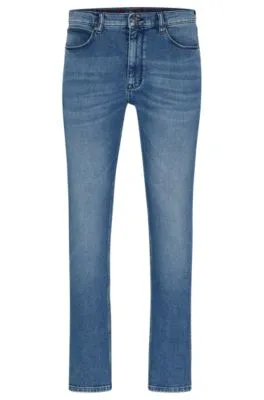 Extra-slim-fit jeans in blue super-soft denim