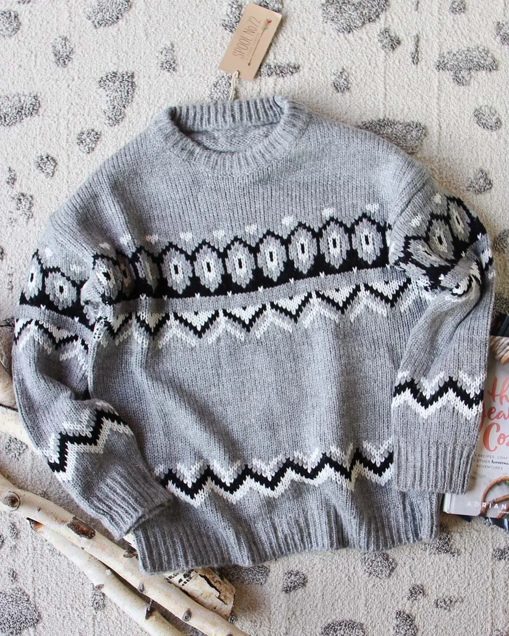 Fair Isle Knit Sweater