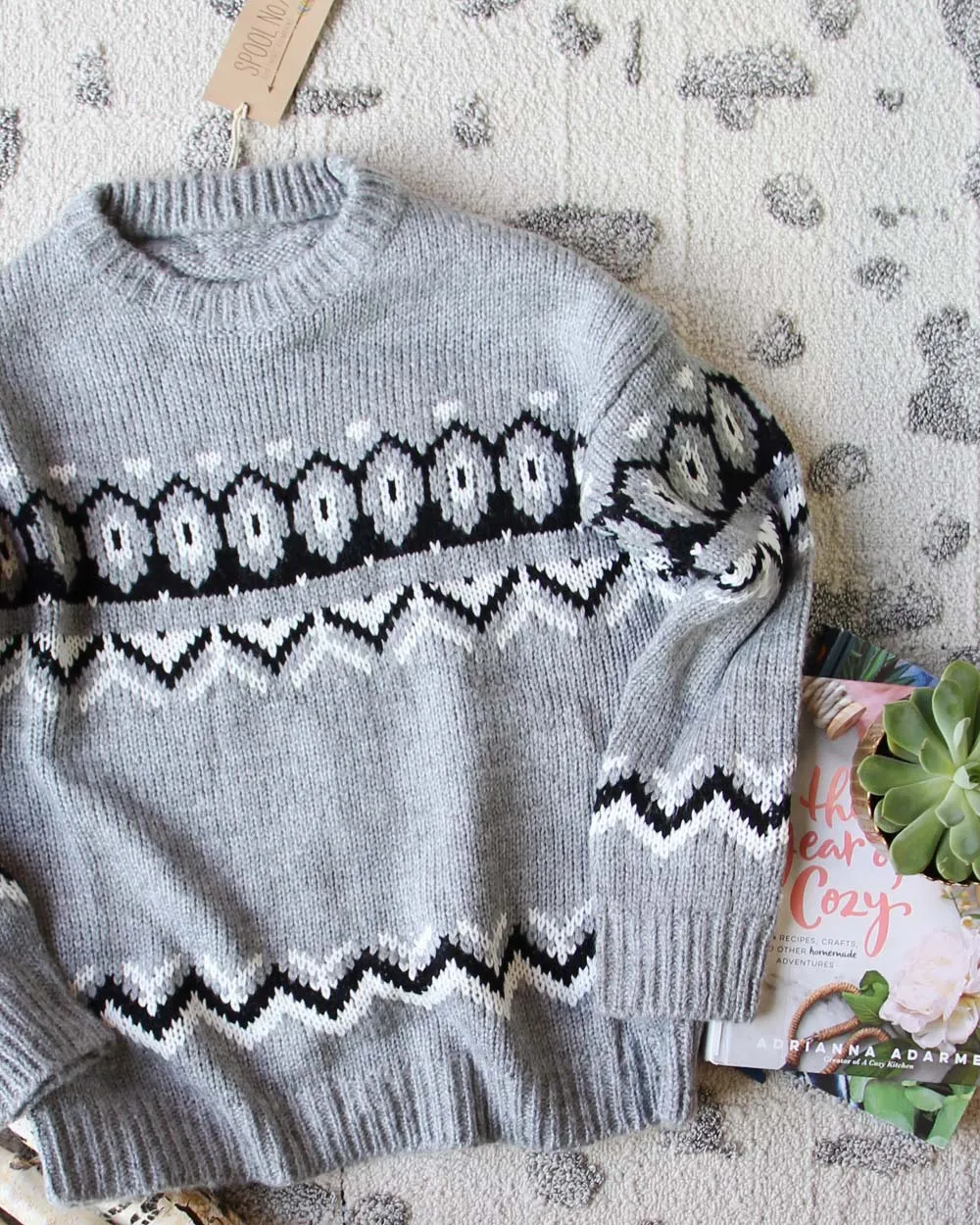 Fair Isle Knit Sweater