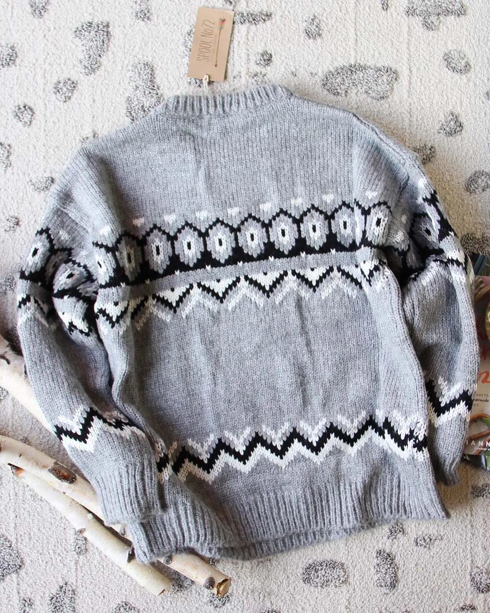 Fair Isle Knit Sweater