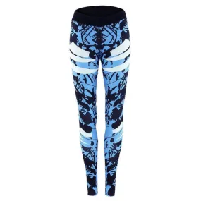 Fitness Feminino Workout Leggings Ela Slim Printed Stretch Pants Casual Sweatpants Legging Cintura Alta#1521 SM6