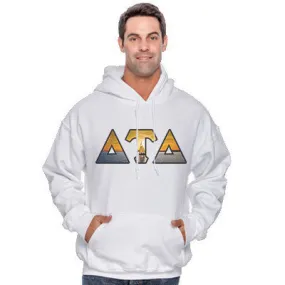 Fraternity Panoramic Printed Hooded Sweatshirt - Gildan 18500 - SUB