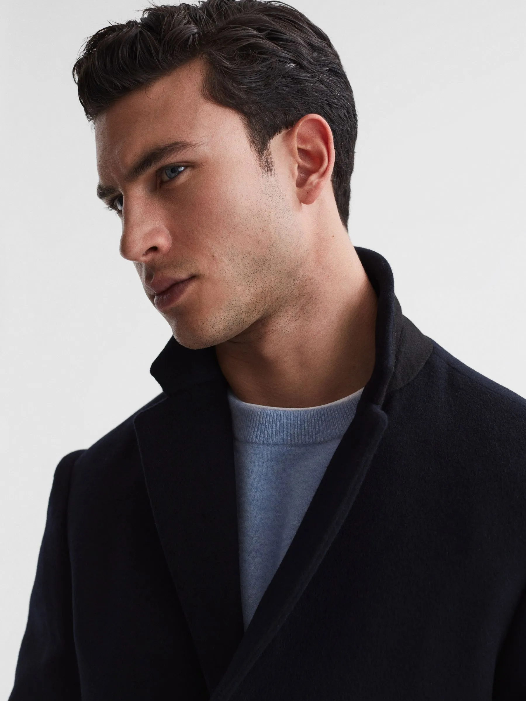 Gable Single Breasted Overcoat