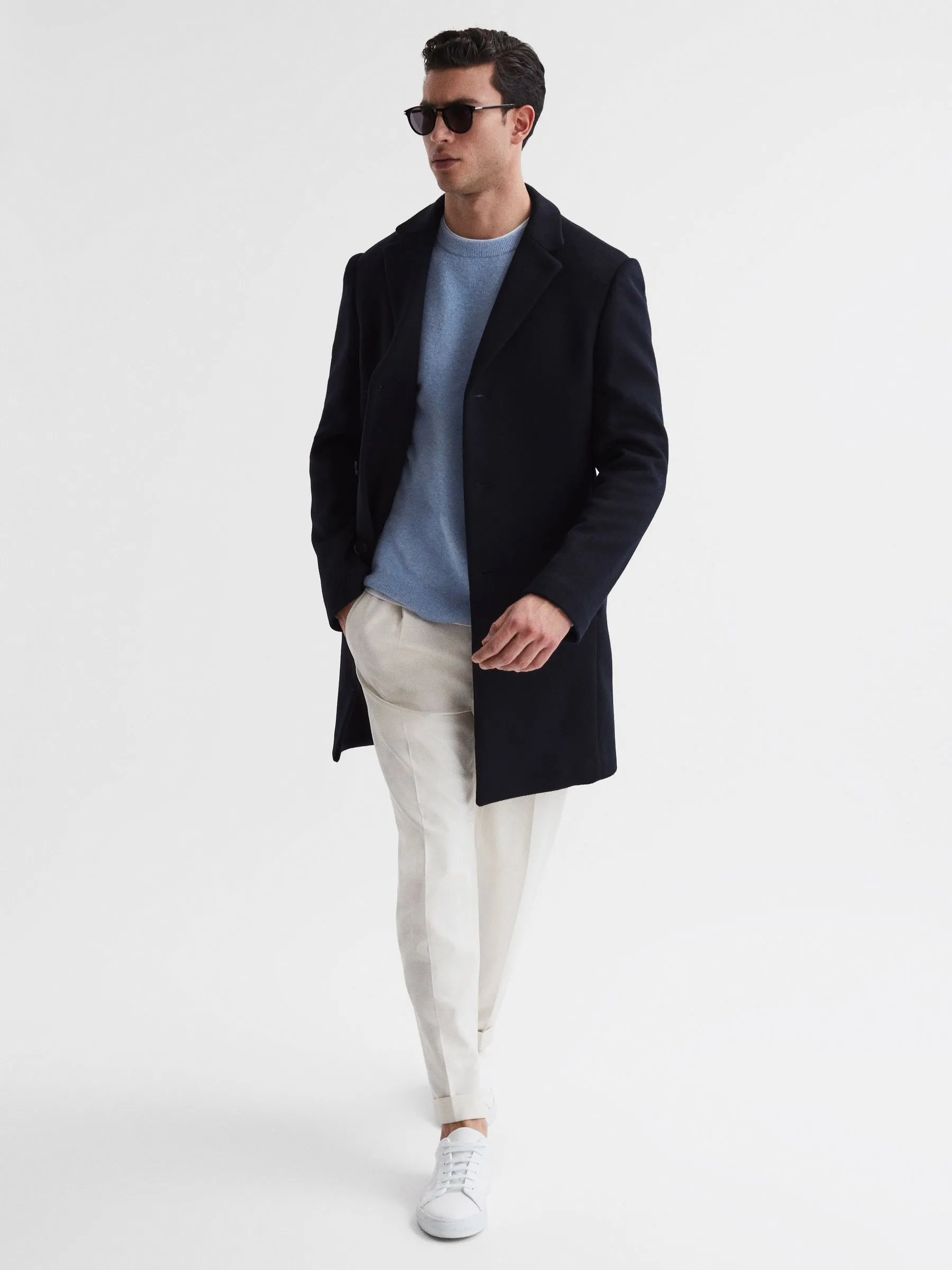 Gable Single Breasted Overcoat