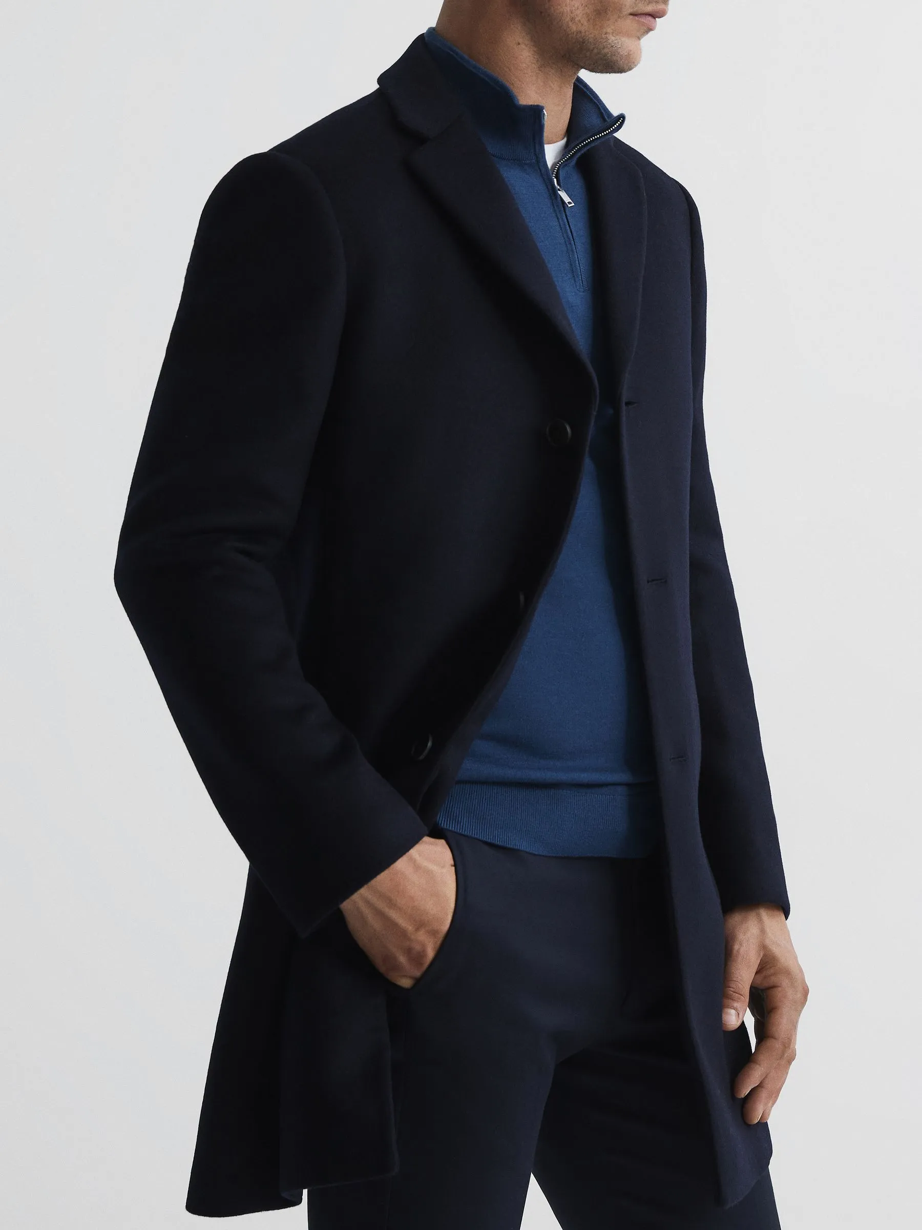 Gable Single Breasted Overcoat