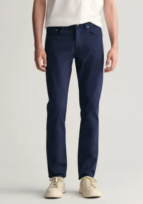 Gant Slim Fit Desert Jeans, Dark Blue