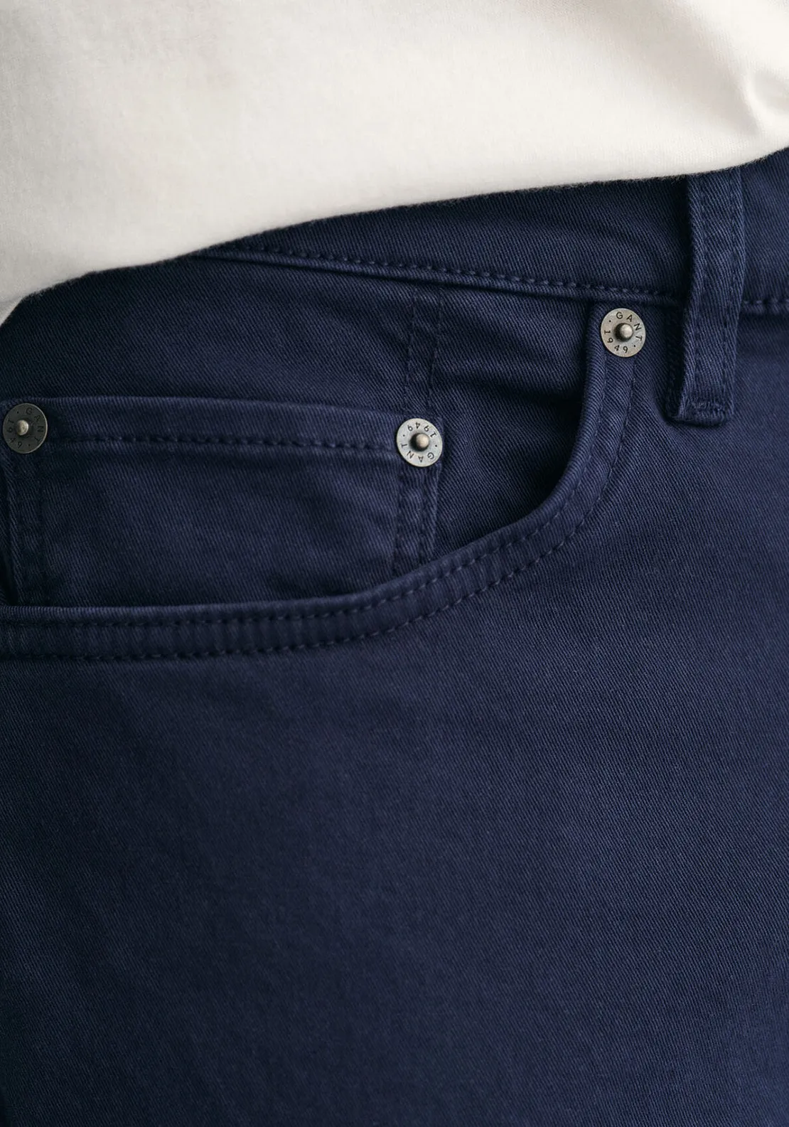 Gant Slim Fit Desert Jeans, Dark Blue