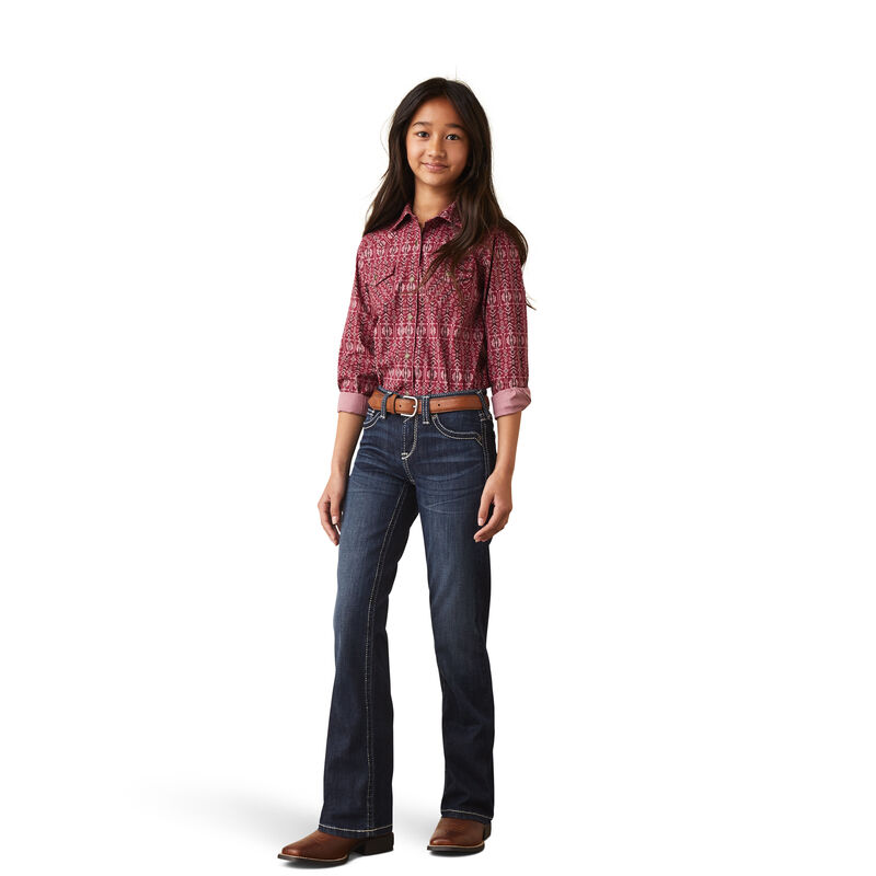 Girl's R.E.A.L. Brianna Boot Cut Jean in Naomi