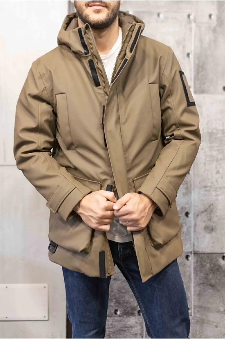 Giubbino Rains - Glacial Parka