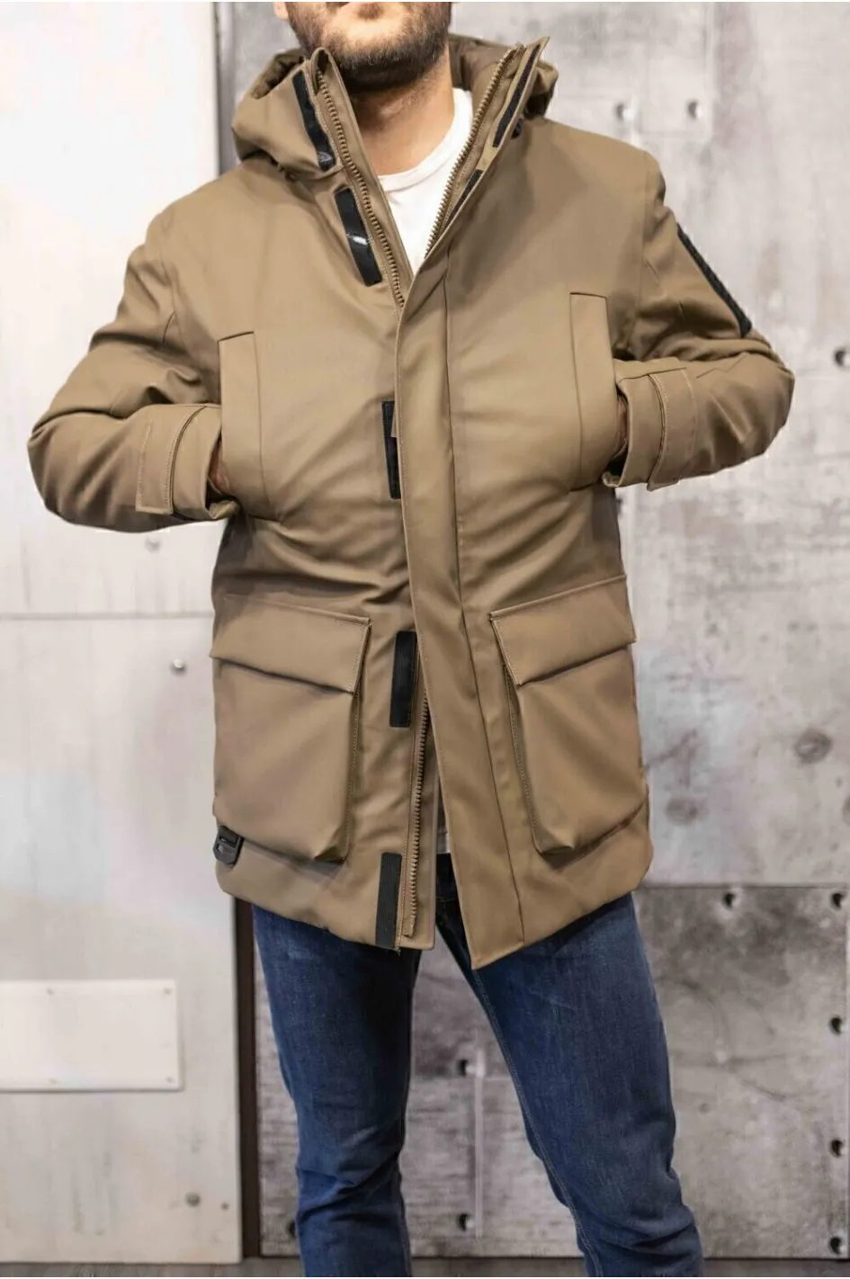 Giubbino Rains - Glacial Parka