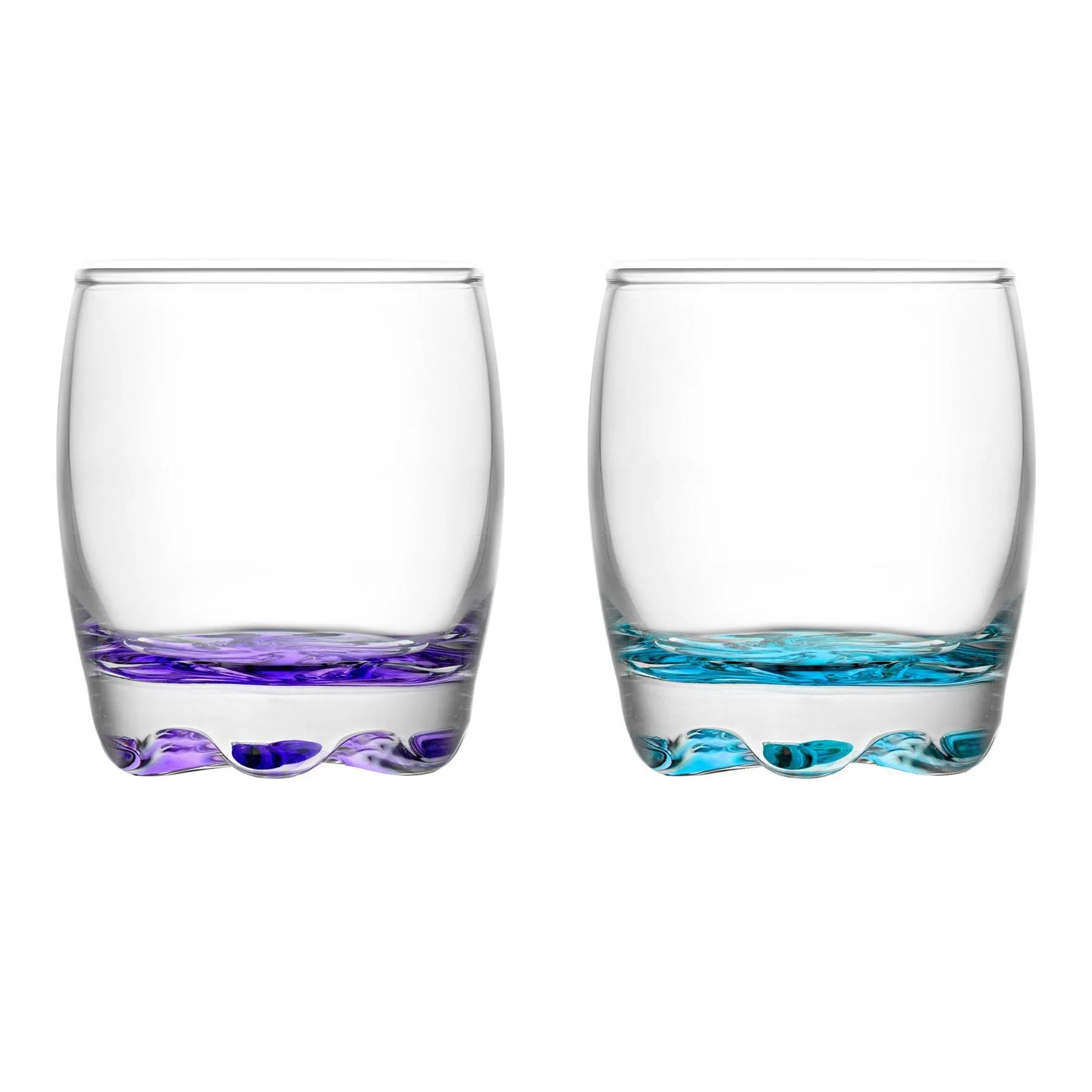 Glassware | Adora Coloured Shot Glasses - 80ml - 6 Colours - Pack of 12 | LAV