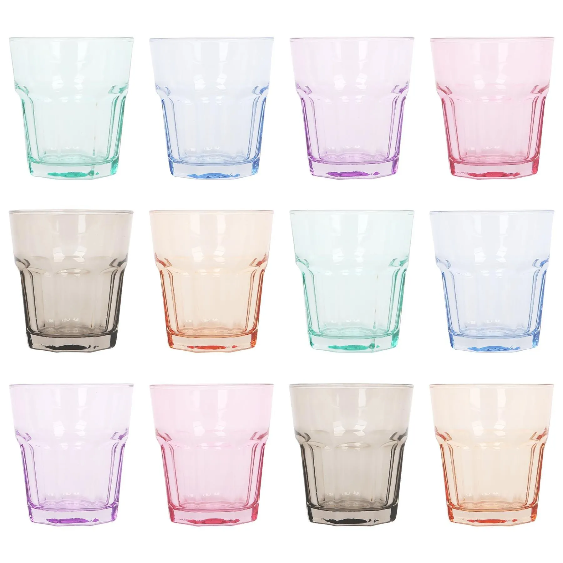 Glassware | Aras Whisky Glasses - 305ml - Full Colour - Pack of 12 | LAV