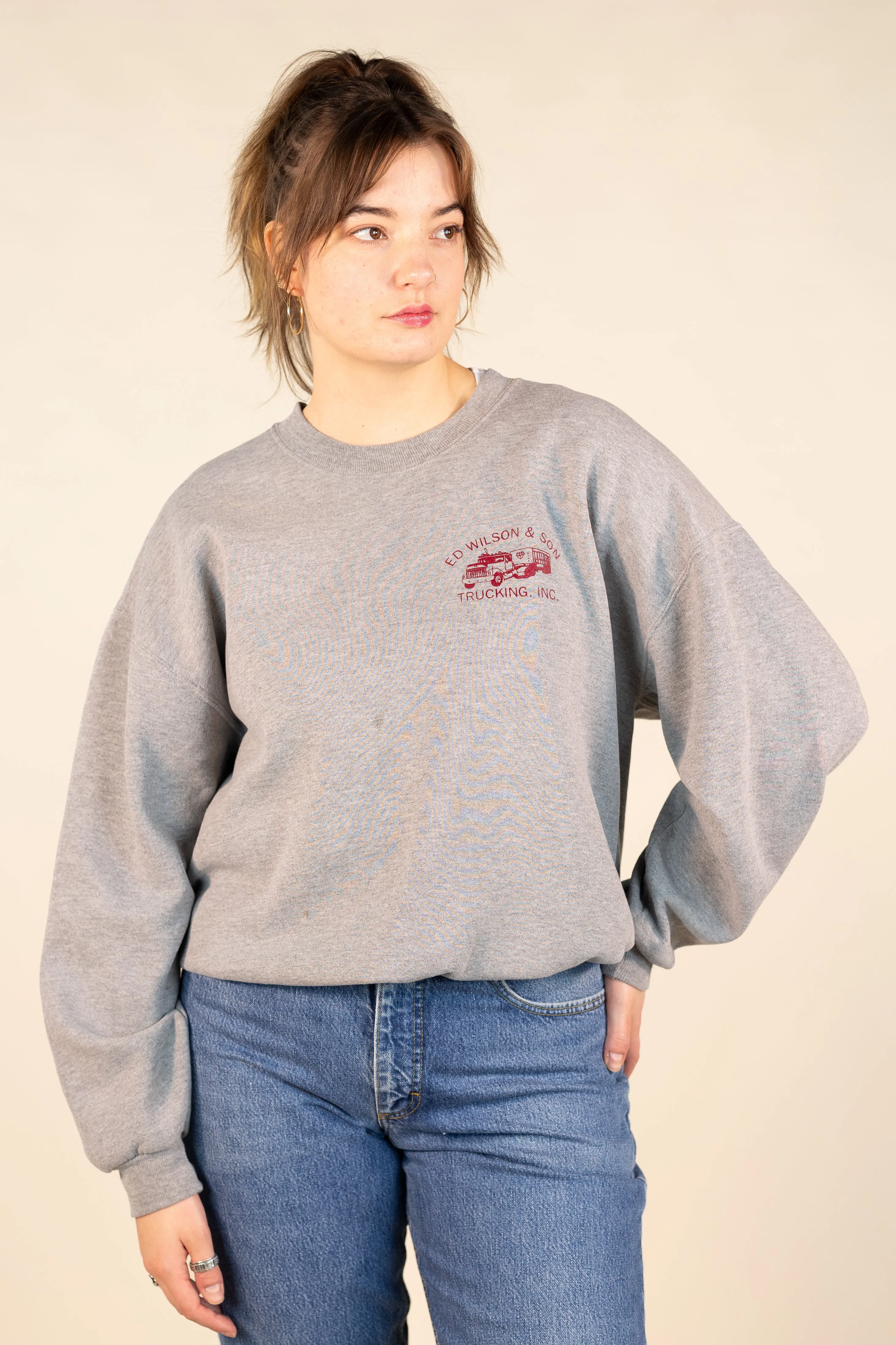 Grey Sweater | ThriftTale