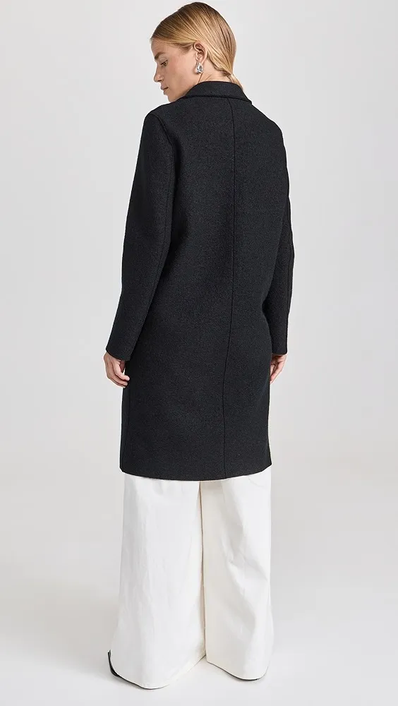 Harris Wharf London   Overcoat Boiled Wool 