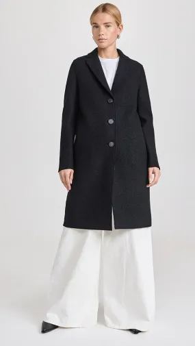 Harris Wharf London   Overcoat Boiled Wool 