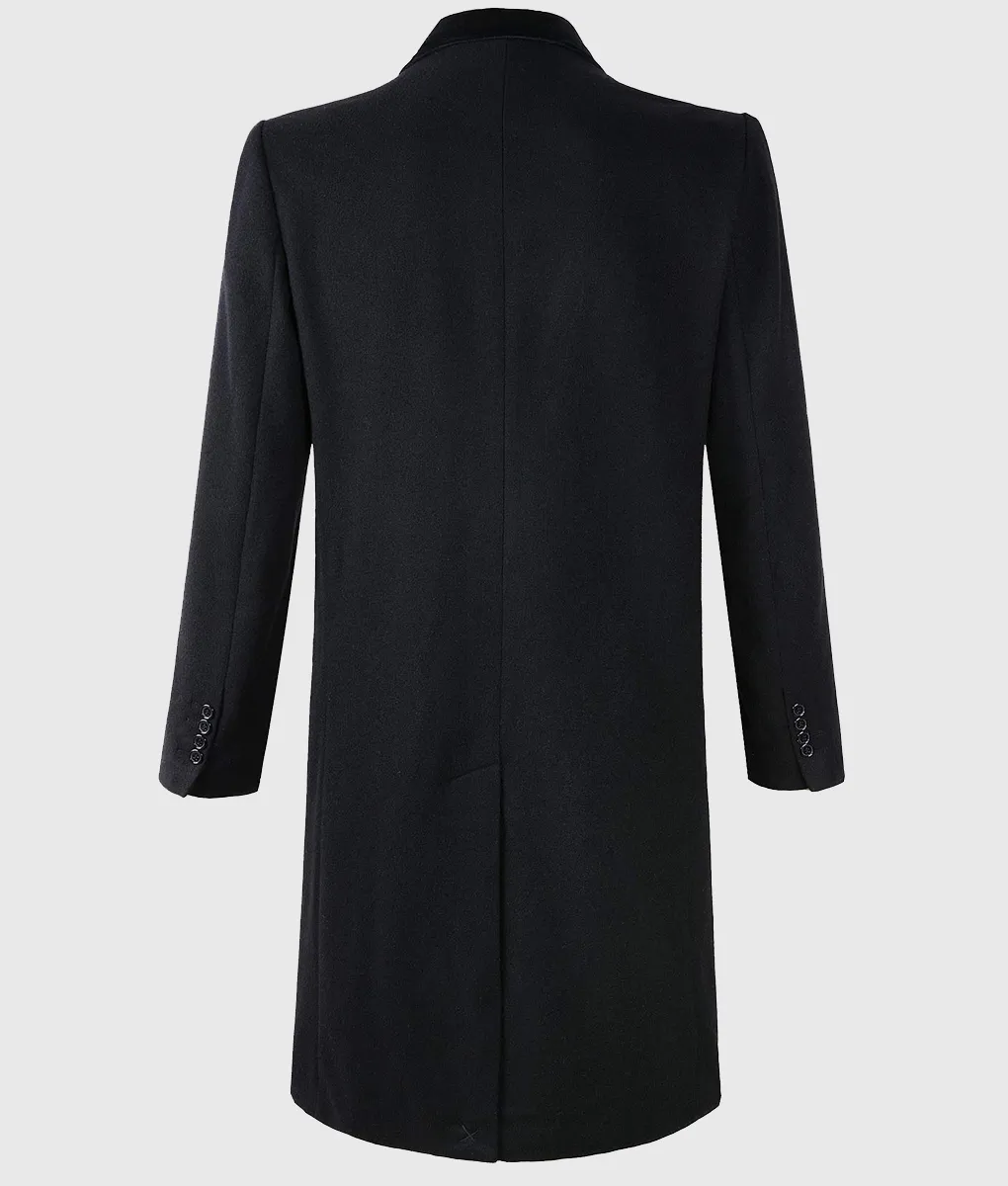 Harvey Specter Black Overcoat | TLC UK