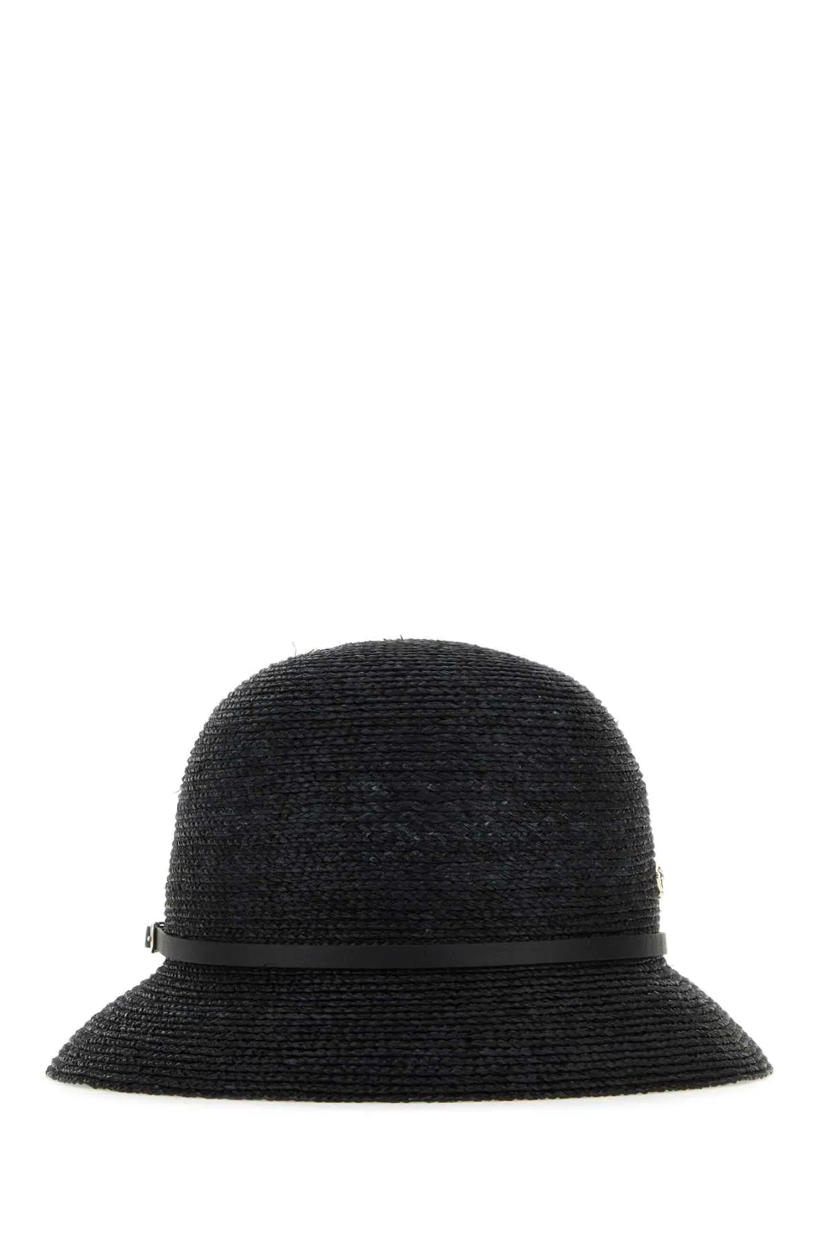 Helen Kaminski Black Raffia Hat