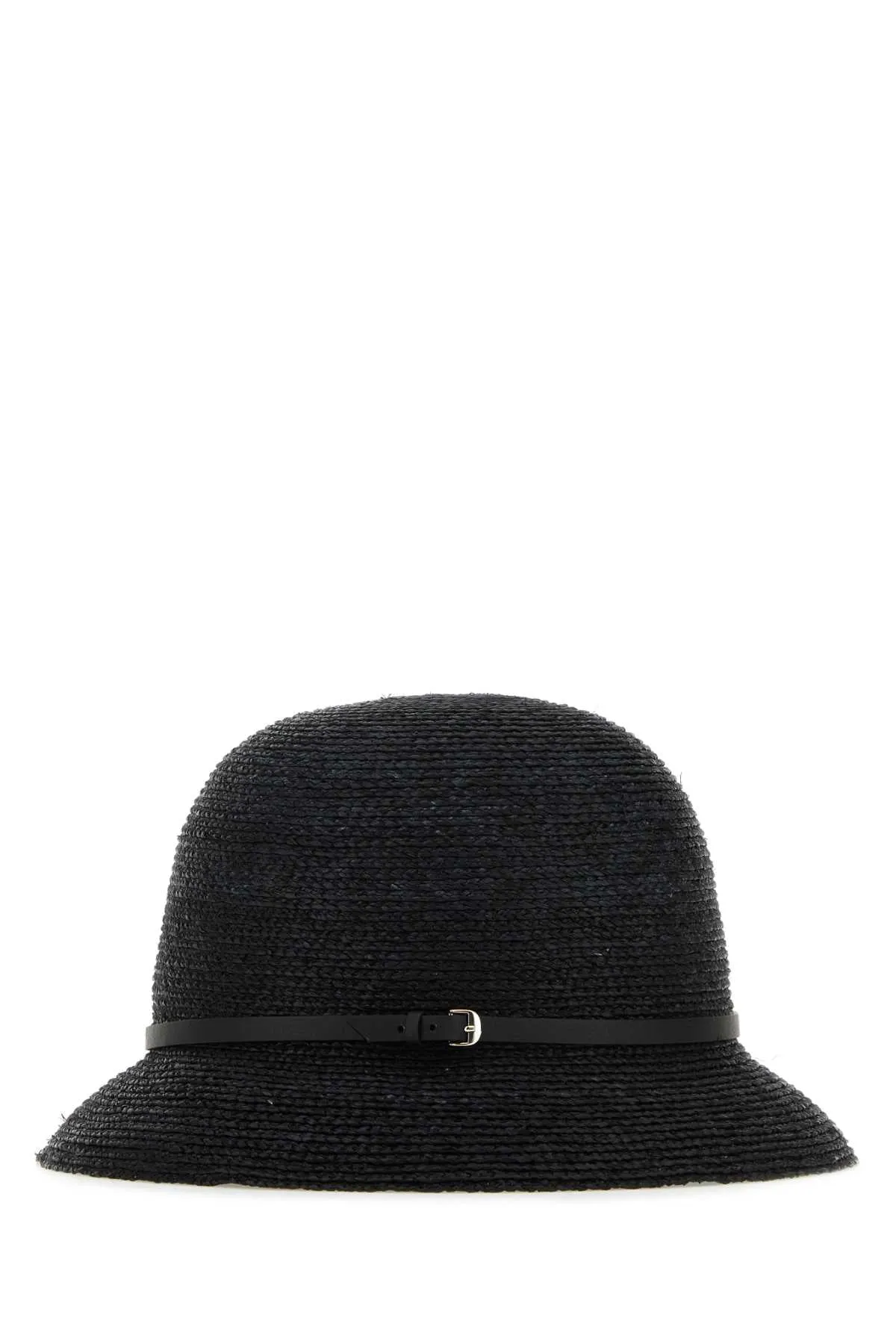 Helen Kaminski Black Raffia Hat