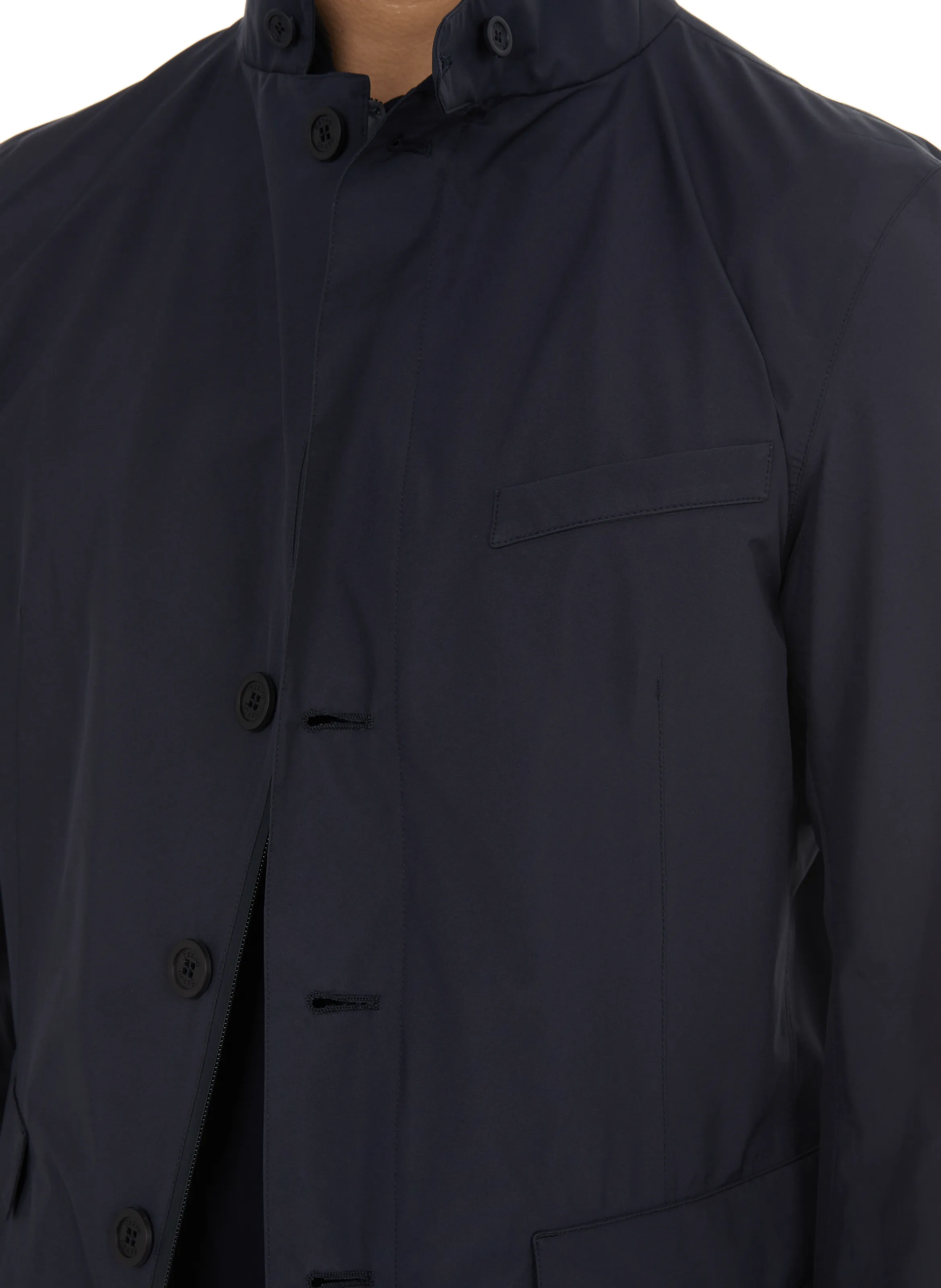 HERNO  Windproof jacket - Blue