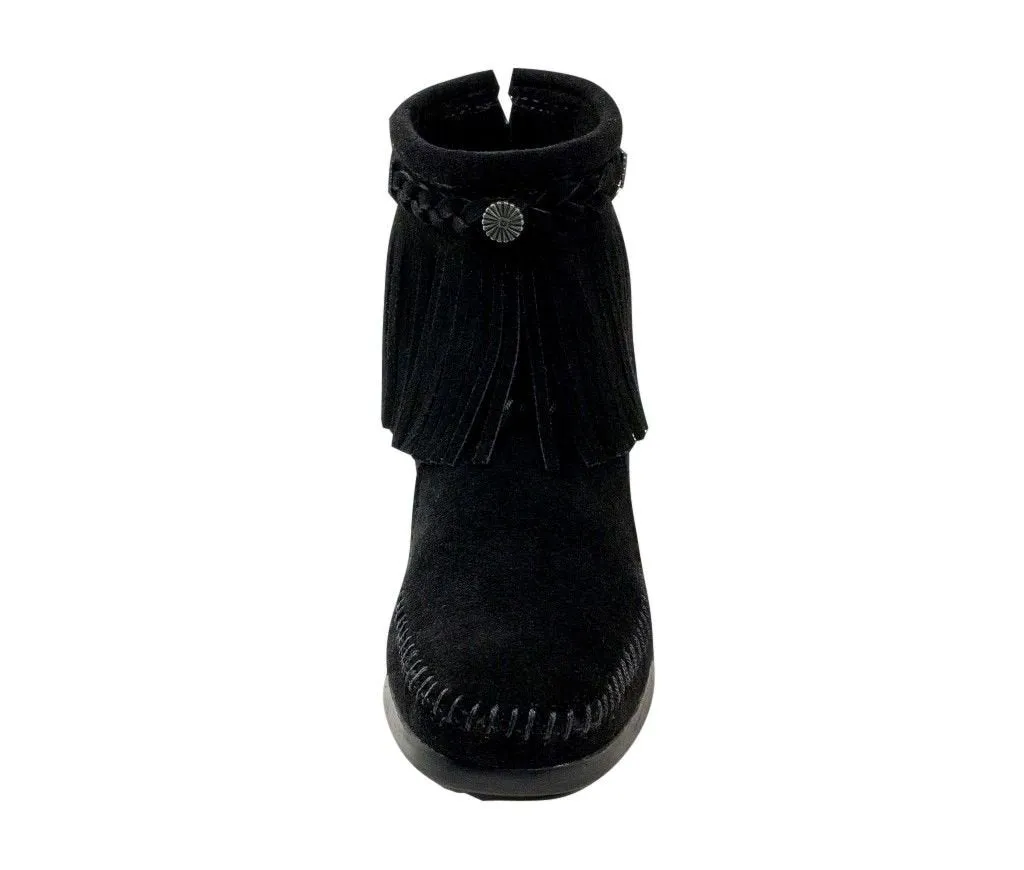 High Top Back Zip Boot - Women