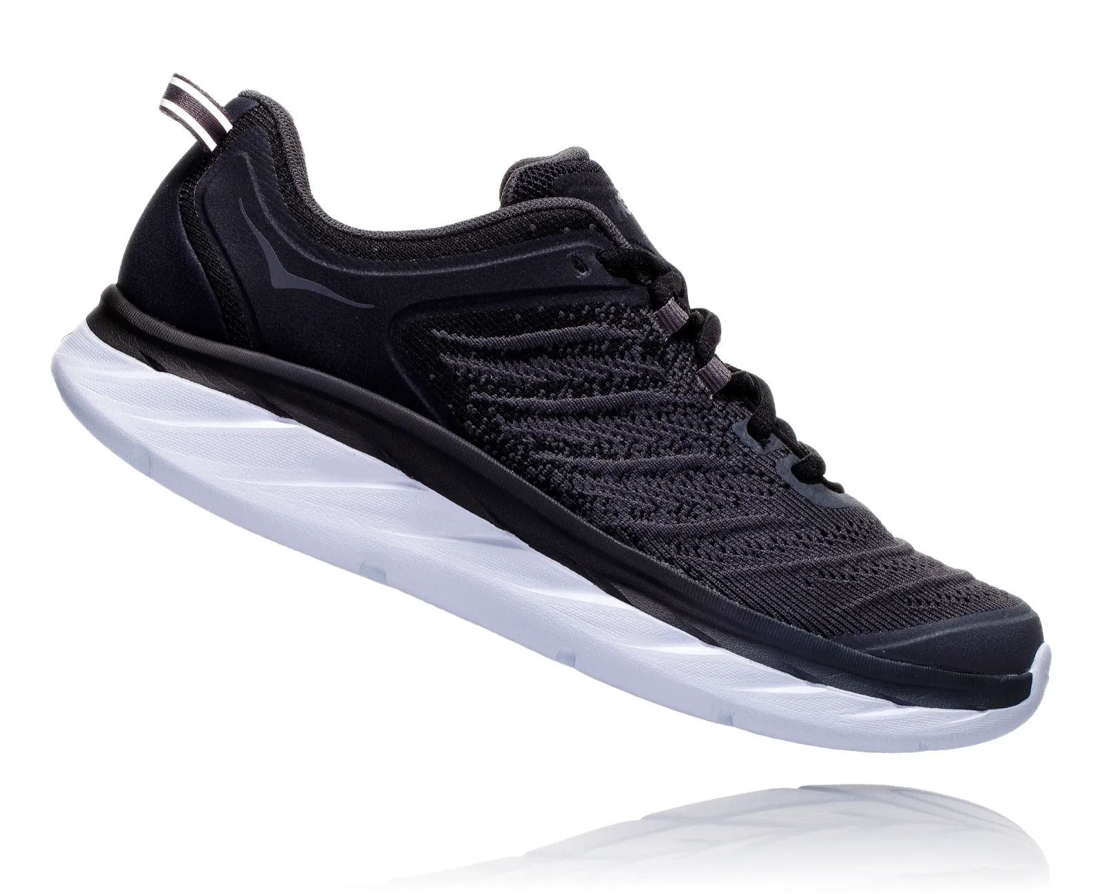 Hoka Womens Akasa Sneaker ***Wide Width***- Black/Dark Shadow