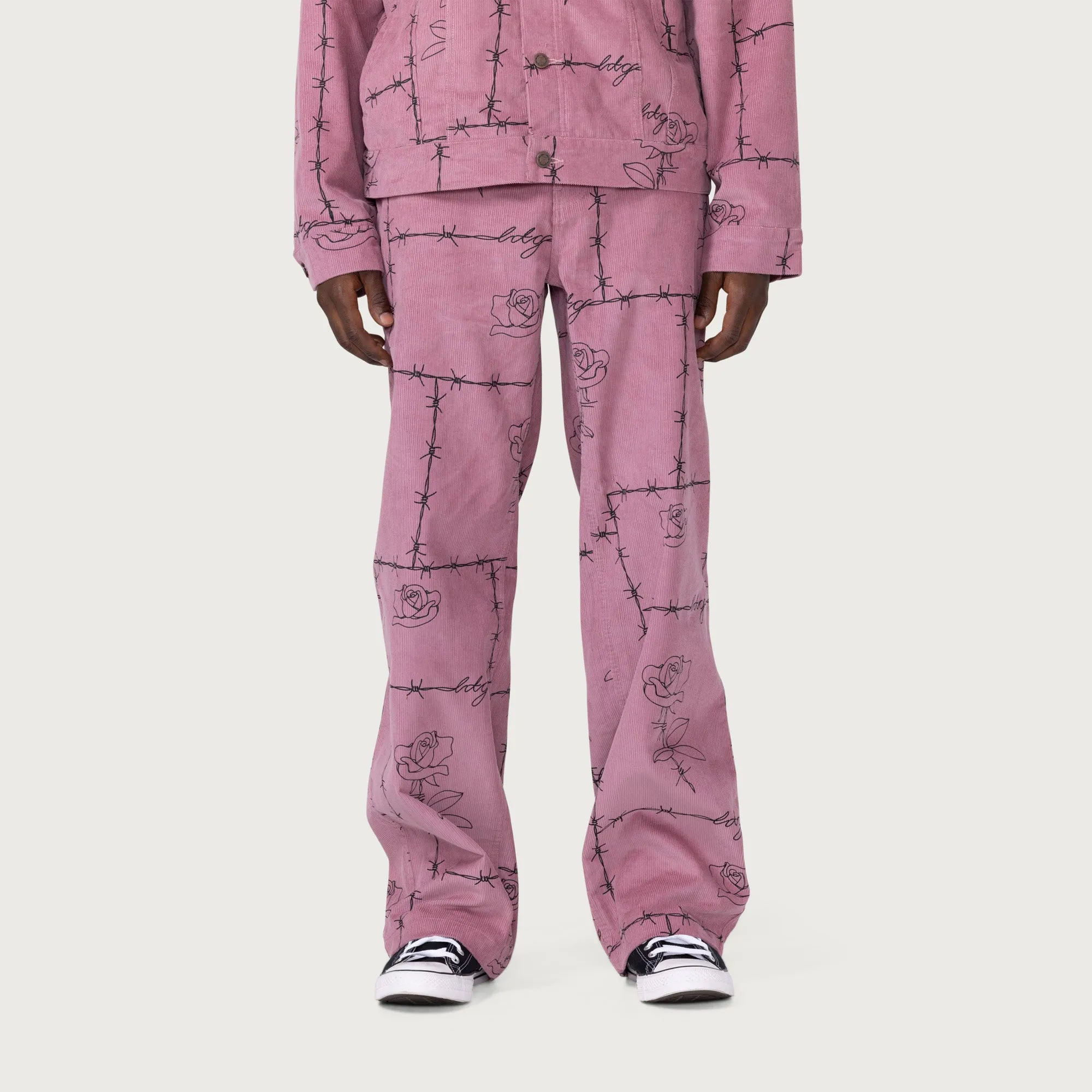 HTG Crease Pant - Mauve