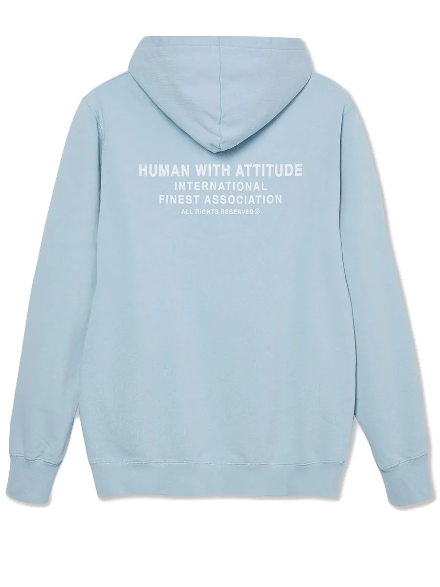 Human With Attitude International Hoody - Sky Blue