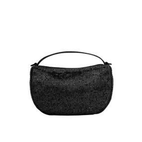 Hvisk Tate Beaded Bag - Black