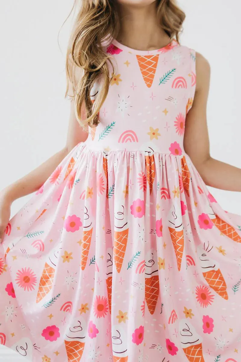 Ice Cream and Shout Tank Twirl Dress